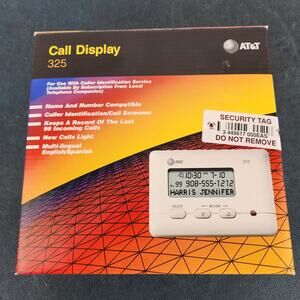 VTG AT&T 1998 Caller ID Call Display #325 New Open Box *Untested